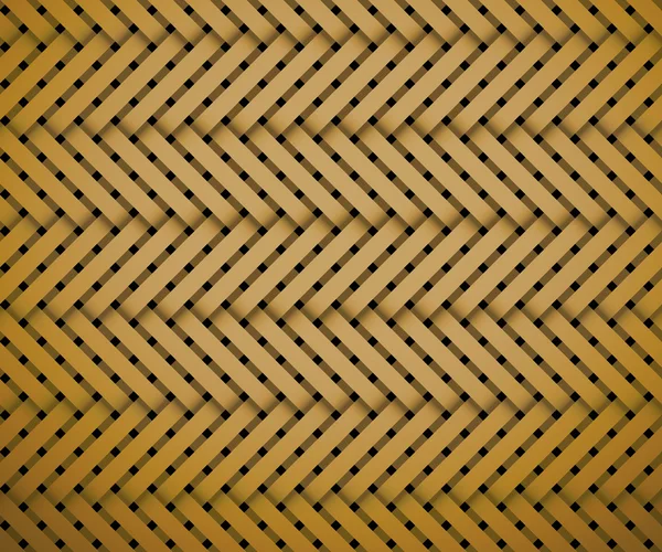 Mønster rør overlap parallel gul - Stock-foto