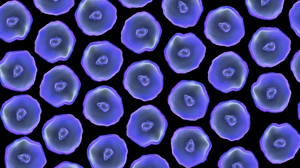Клітини організовують погані вірусні клітини — стокове фото