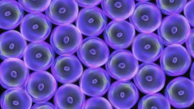 Hücreler virüs tarafından ölüm düzenleme Hd mavi