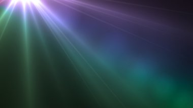 Jesus Light mor ve yeşil renkli lens flare