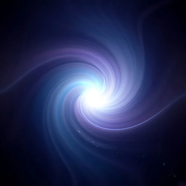 Torsion lentille violette fusée éclairante — Photo