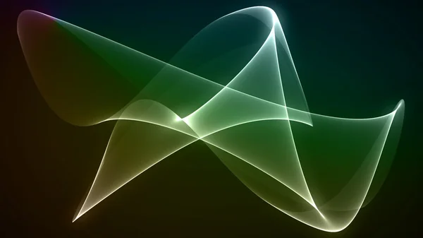 Dimension graph green colorful — Stock Photo, Image
