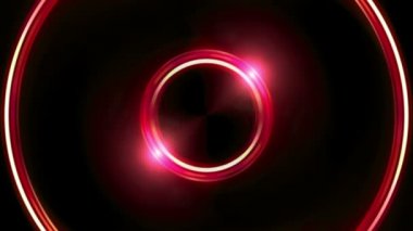 Çift Kişilik Daire Hd kırmızı Lens halkası fişekleri