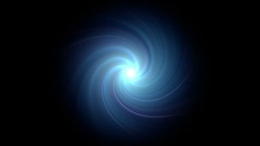 Dön mavi alev maruz izole Hd