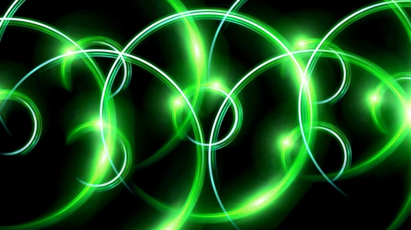 Pierścień pochodni wzór zielony — Zdjęcie stockowe