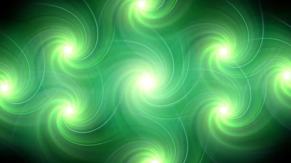 Twirl flare padrão borrão verde — Fotografia de Stock