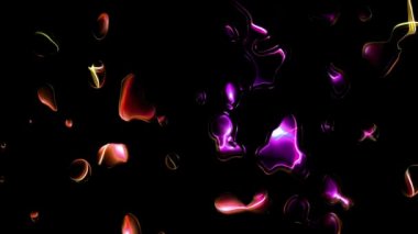 sıvı akışı renk karıştırmak hd