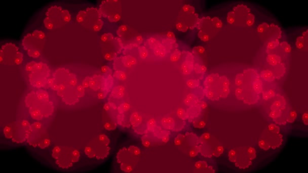 Fractal Julia mélange de motif de l'effet de fond — Video