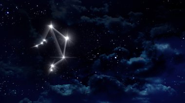 7 Terazi Astroloji gece beyaz