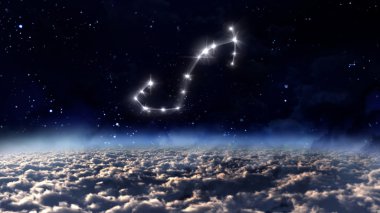 8 Akrep Astroloji alanı beyaz