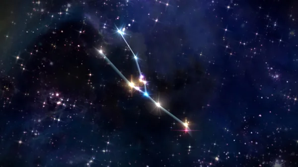 2 gwiazda horoskop Taurus — Zdjęcie stockowe