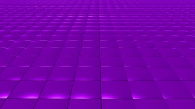 3D soyut mor desen kare açık