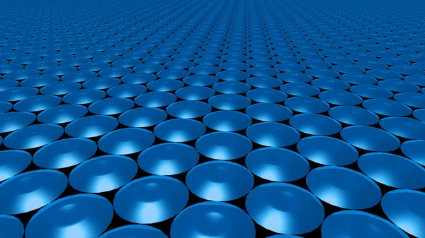 Círculo de patrón azul abstracto 3D —  Fotos de Stock