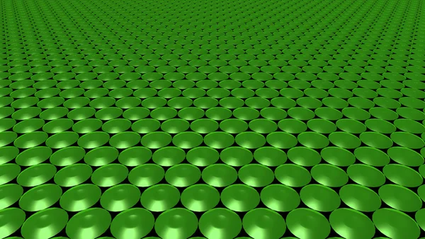 Abstrato 3D Esmeralda círculo padrão verde de largura — Fotografia de Stock