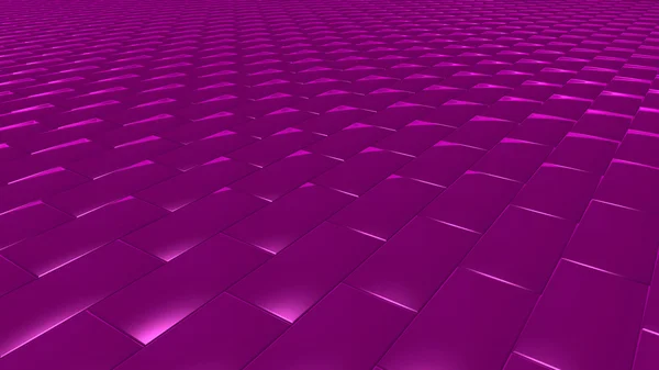3D абстрактный пурпурный кирпич — стоковое фото