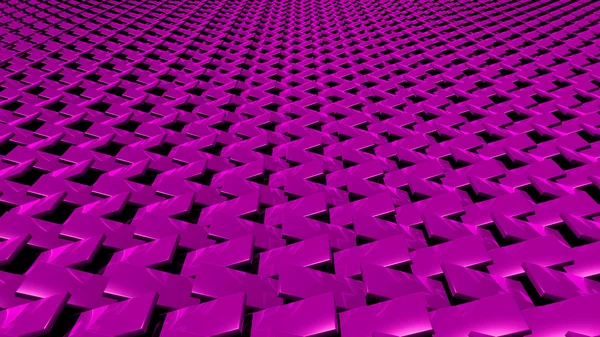 3D abstract magenta zip patroon voorzijde — Stockfoto