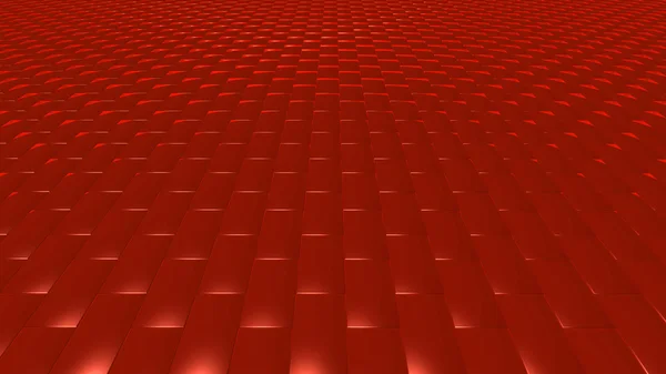 3D abstrato frente tijolo padrão vermelho — Fotografia de Stock