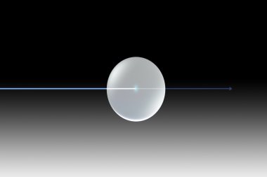 cam lens mavi ışık Uv siyah ok ile