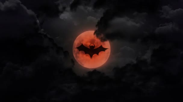 bat sötét nagy Hold és Mennydörgés