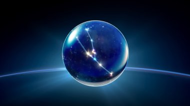 Yıldız 2 Toros Horoscopes zodyak işaretleri flare