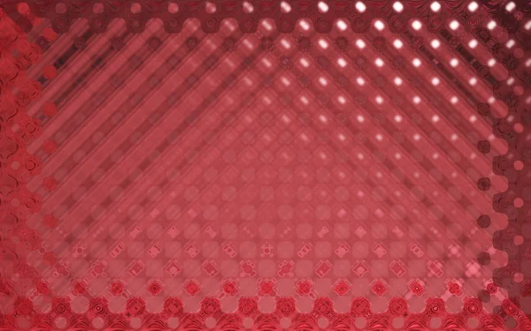 crystal pattern red