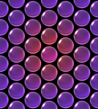 kristal top dizi desen gradyan