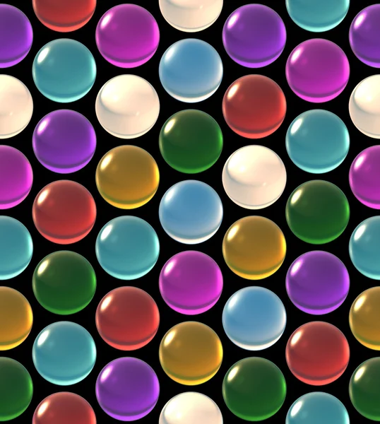 Crystal ball array pattern color — Stock Photo, Image