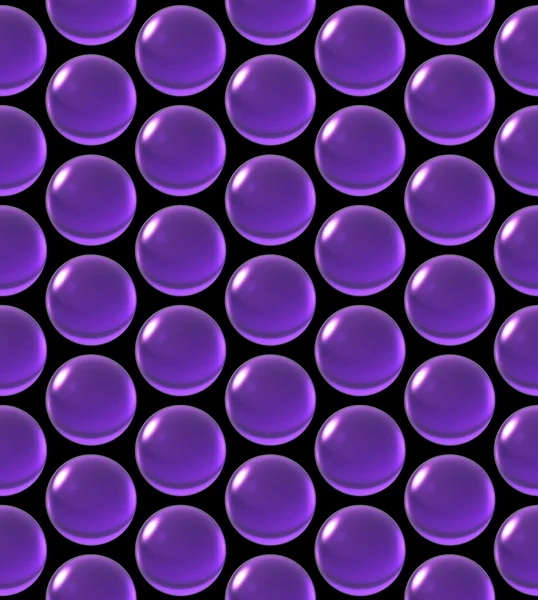 Padrão de matriz de bola de cristal roxo — Fotografia de Stock