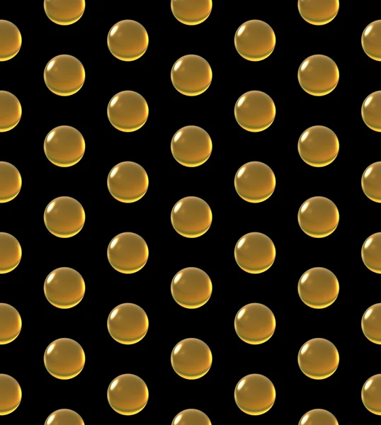 Crystal ball patroon stip. geel — Stockfoto