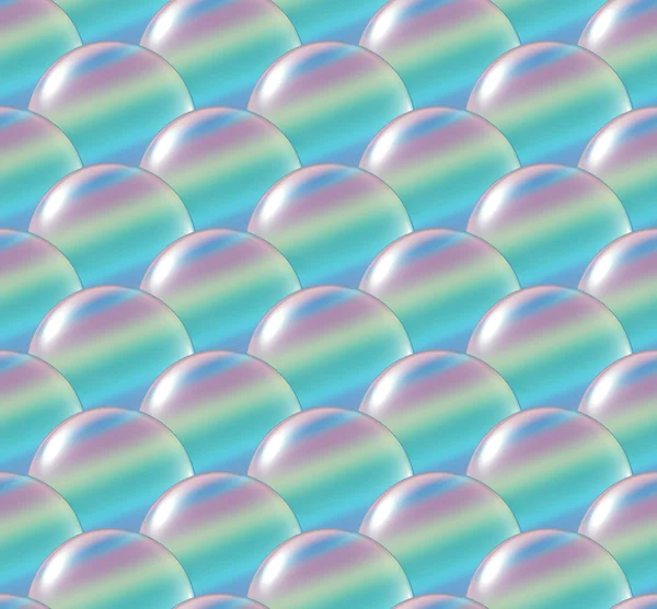 Kristallkugel überlappt Muster Regenbogen — Stockfoto