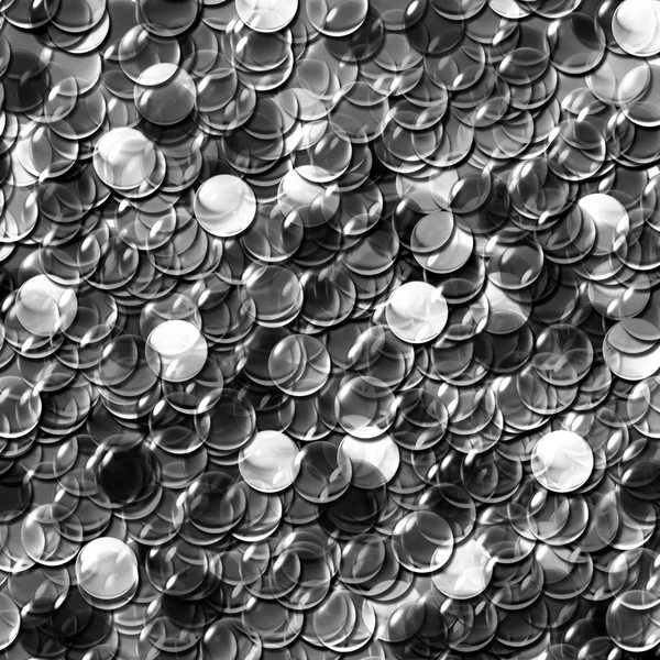 Kristallkulor blanda mönster svart vit — Stockfoto