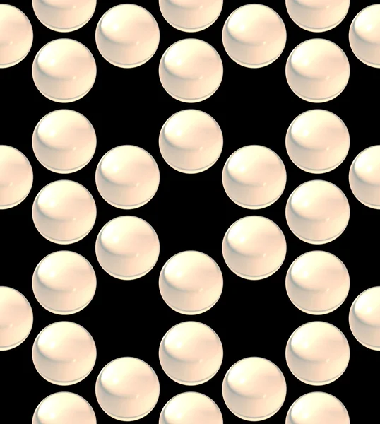 Crystal ball array pattern white empty — Stock Photo, Image