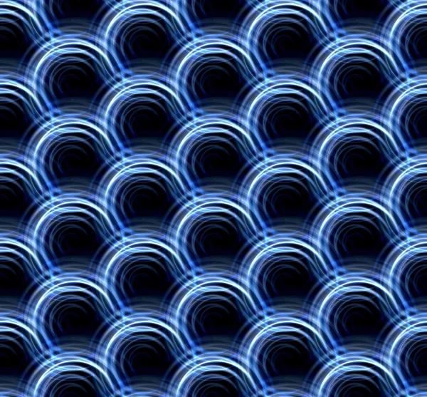 Ring lens Flare blue double pattern — Stock Photo, Image