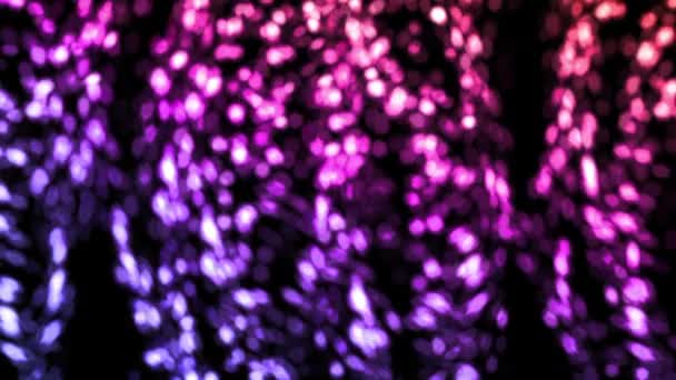 chute bokeh pourpre flocons fusée éclairante 