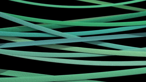 Ribbon background green black — Stock Photo, Image