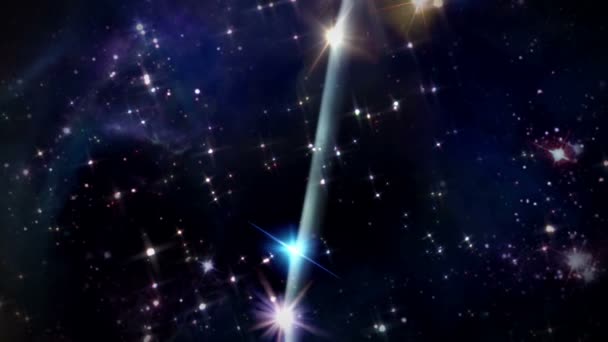 12 Ιχθείς ωροσκόπιο διαστημική τροχιά σε — Αρχείο Βίντεο