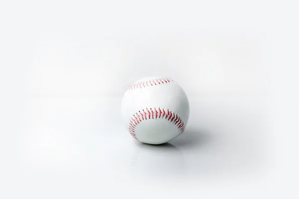 Skórzany baseball piłki — Zdjęcie stockowe