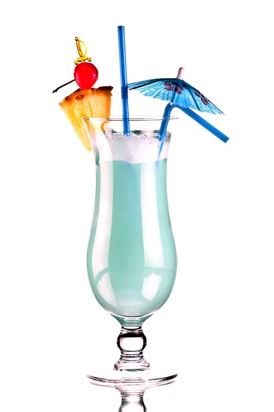 Turquoise passie cocktail — Stockfoto