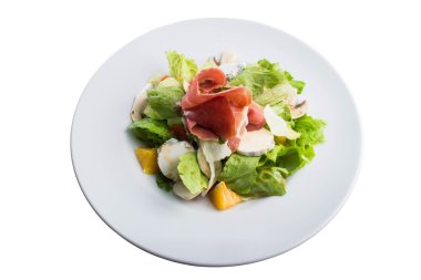 Restoran salata tabağına