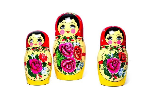 Matryoshka Russian toy — Stock Photo, Image