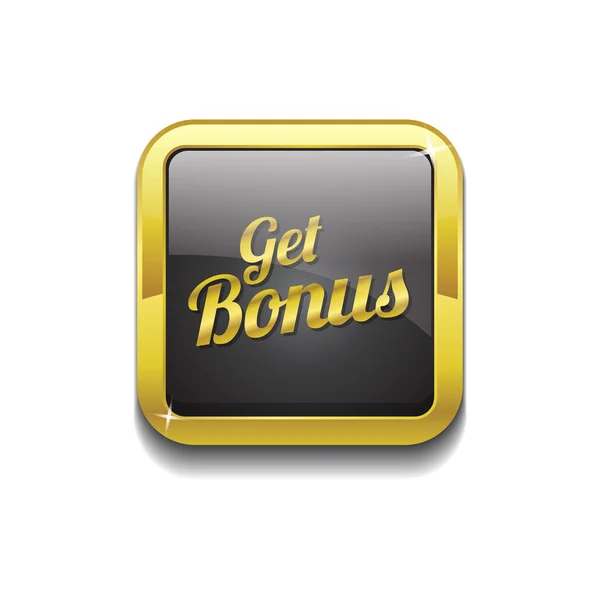 Get Bonus Gold Vector Icon — стоковый вектор