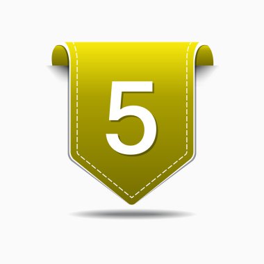 5 numara Web simgesi