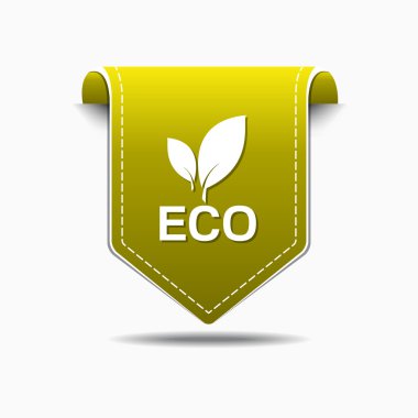 Eco dostu simgesi tasarım