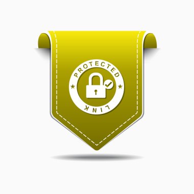 Bağlantı simgesi tasarım korumalı