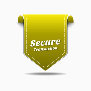 İşlem simgesi tasarım güvenli