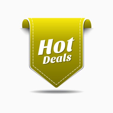 Sıcak fırsatlar simgesi tasarım