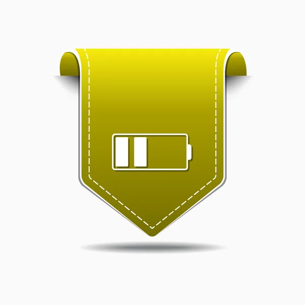 Diseño de icono de batería — Vector de stock