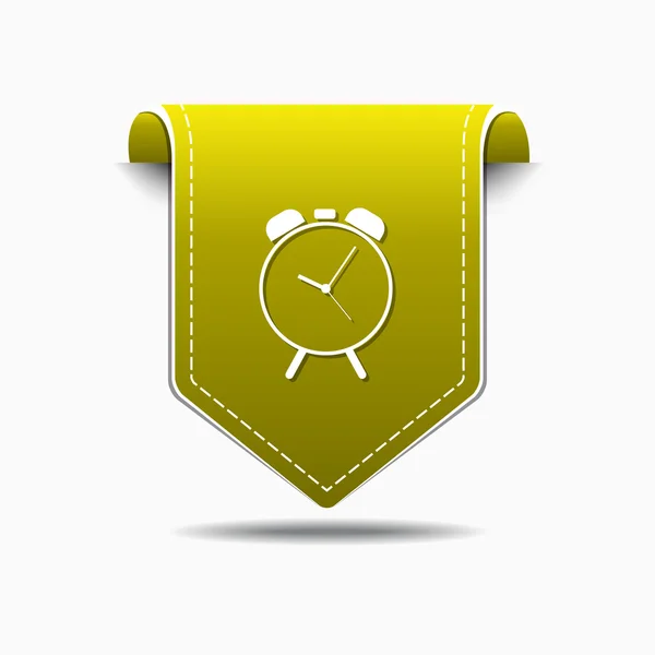 Alarm Clock Icon Design — Stock Vector