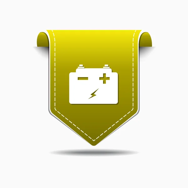 Batterij pictogram ontwerp — Stockvector