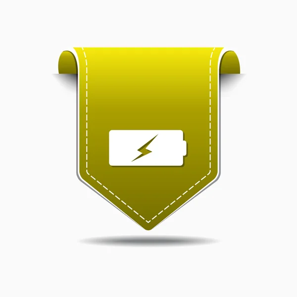 Batterij pictogram ontwerp — Stockvector
